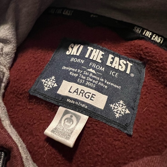 Ski The East Women’s Midweight Hoodie - Picture 5 of 5